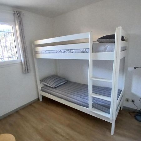 Plain-Pied Jardin 6 Personnes Clim Vue Mer Parking Wifi Terrasse Piscine Dans La Residence Saint-Pierre-la-Mer  Dış mekan fotoğraf